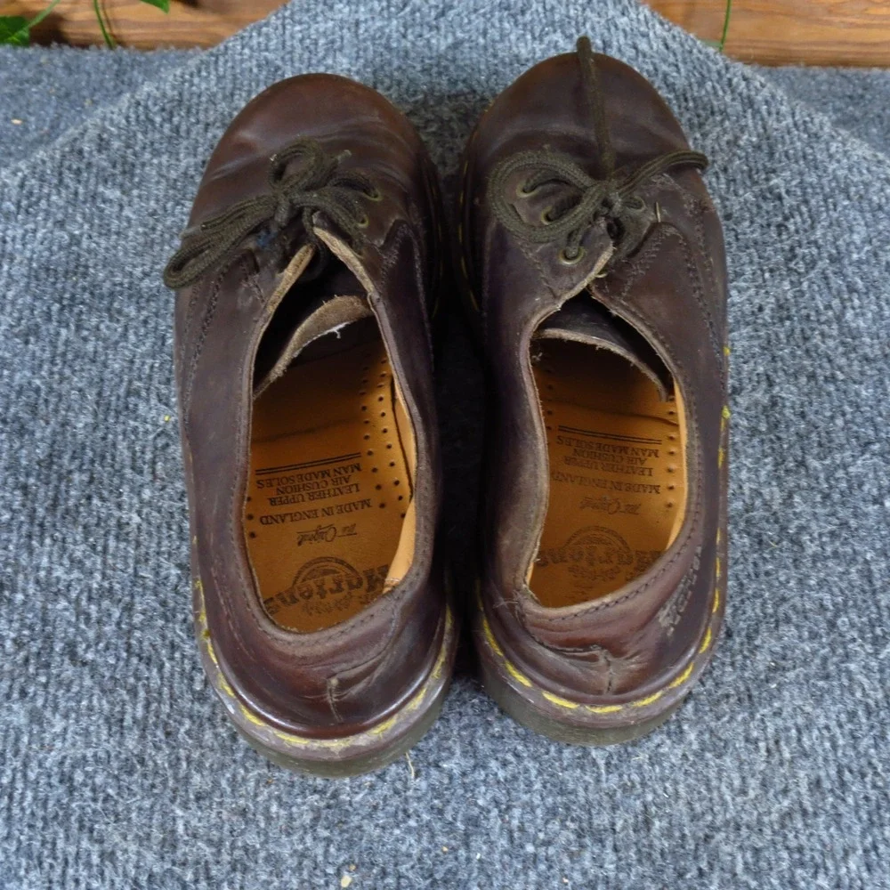 Dr. Martens 8168 Kids Oxford Shoe Size 2 School Uniform Brown Leather Vintage